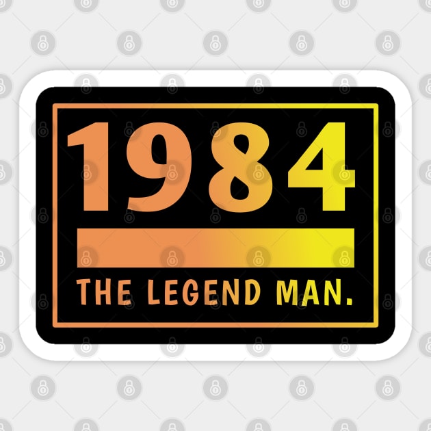 1984 birthday Sticker by BlackMeme94